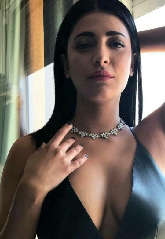 Actress Shruti Hassan at Cannes 2017 Hot Photos