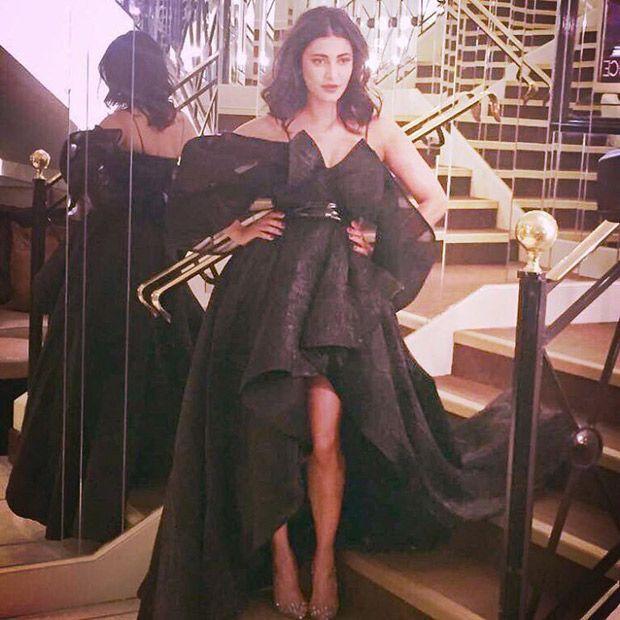 Actress Shruti Hassan at Cannes 2017 Hot Photos