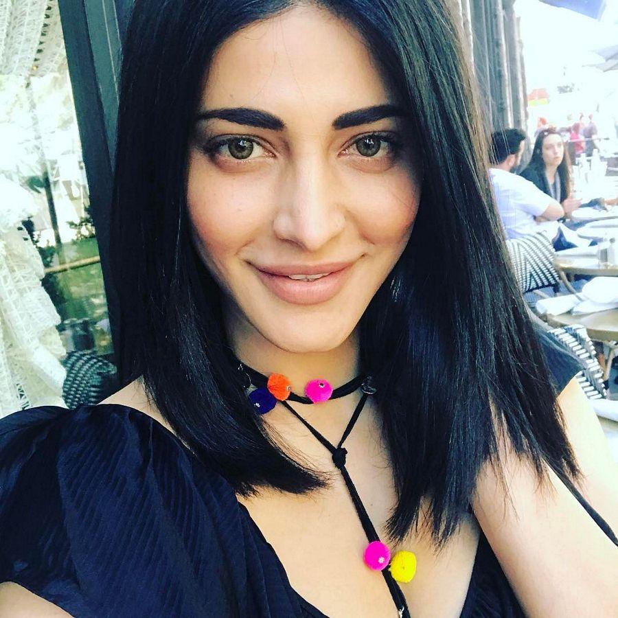 Actress Shruti Hassan at Cannes 2017 Hot Photos