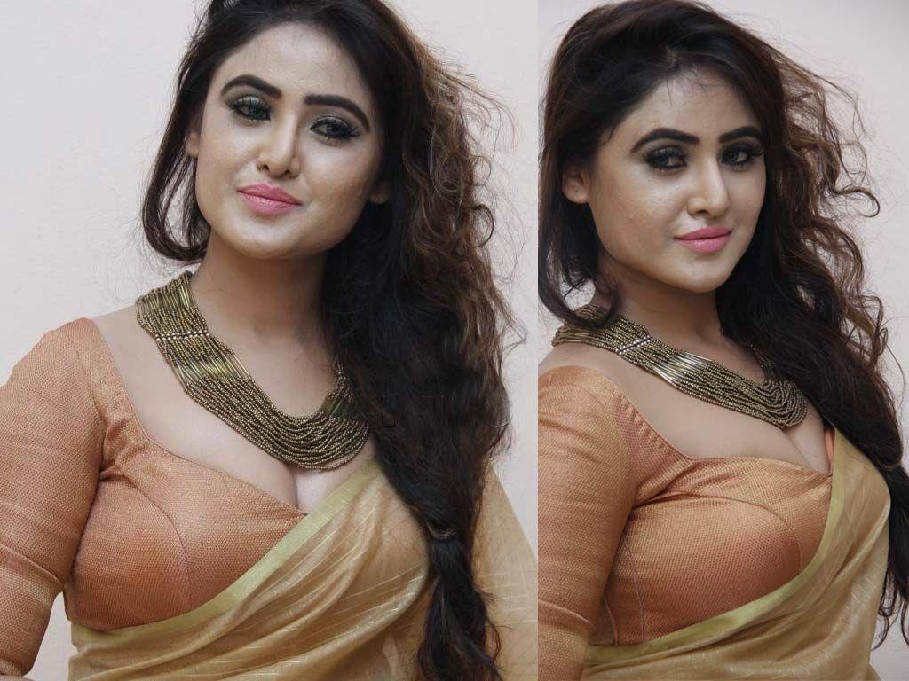 Actress Sony Charishta Hot & Spicy Cleavage Show Photos Collections