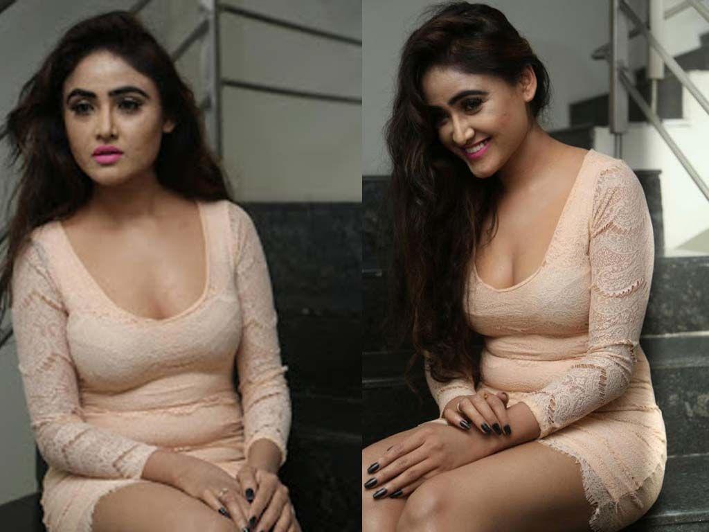 Actress Sony Charishta Hot & Spicy Cleavage Show Photos Collections