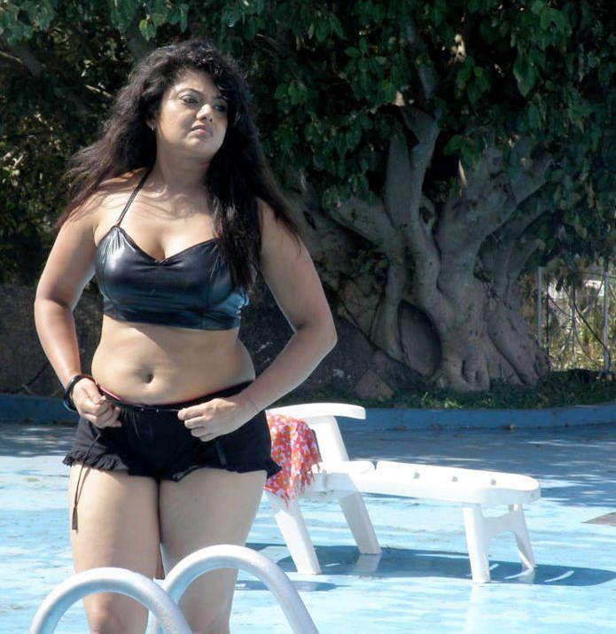 Actress Swathi Varma Hot In Swimming Pool Stills