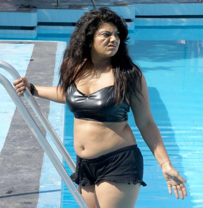 Actress Swathi Varma Hot In Swimming Pool Stills