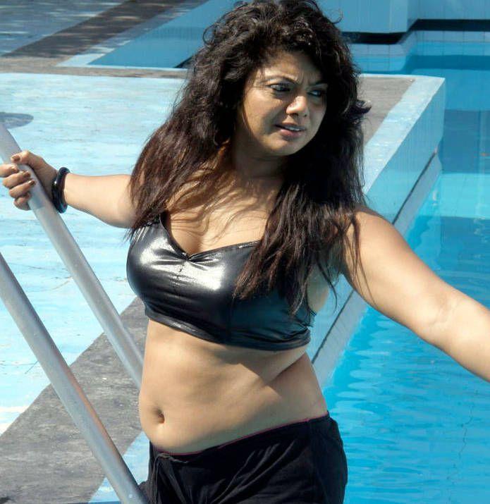 Actress Swathi Varma Hot In Swimming Pool Stills