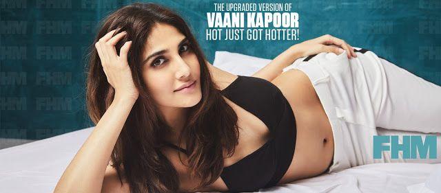 Actress Vaani Kapoor Hot Photoshoot Poses for FHM Magazine