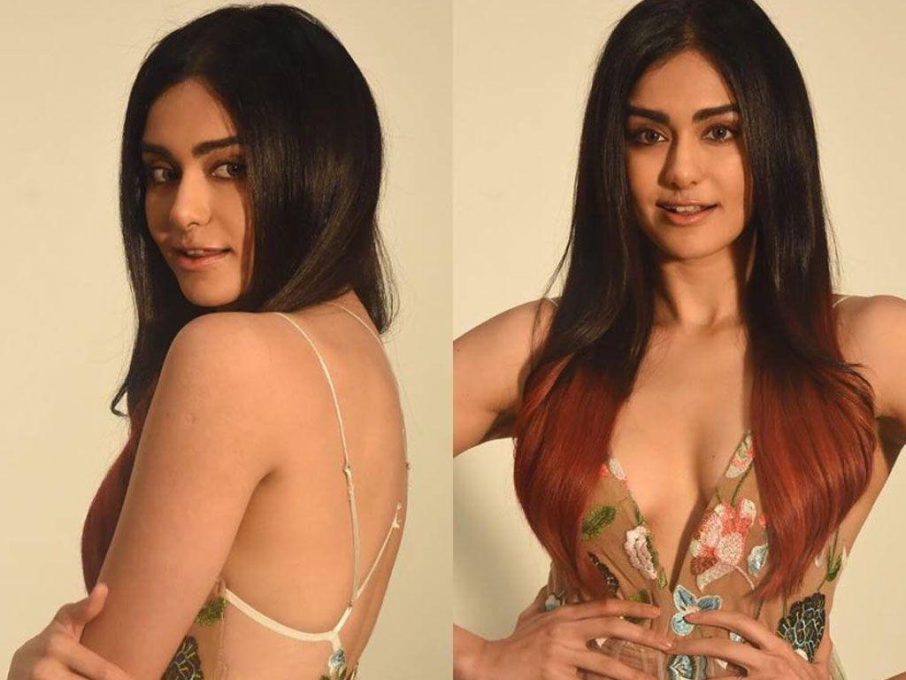 CAUGHT: Adah Sharma Flaunts HOT Cleavage And MILKY Legs show Photos