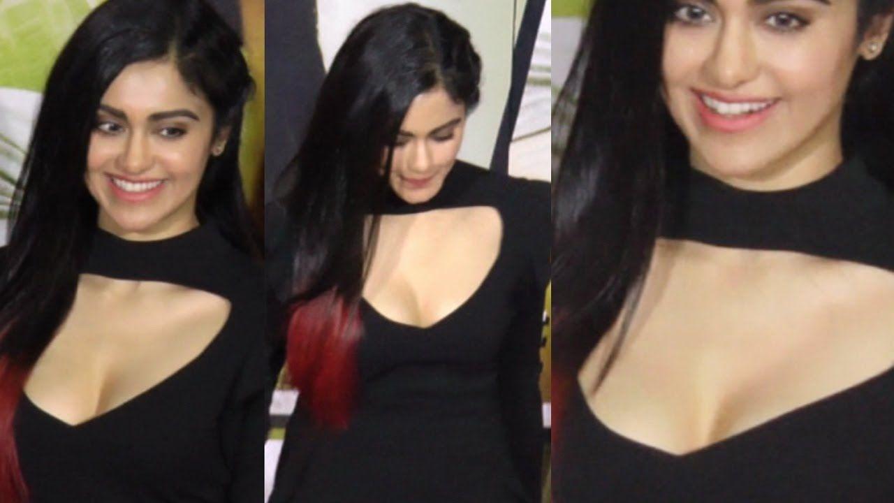 CAUGHT: Adah Sharma Flaunts HOT Cleavage And MILKY Legs show Photos