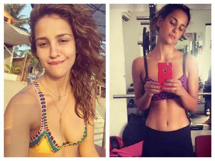 Aisha Sharma Shows Bikini Body at Beach Side Photos