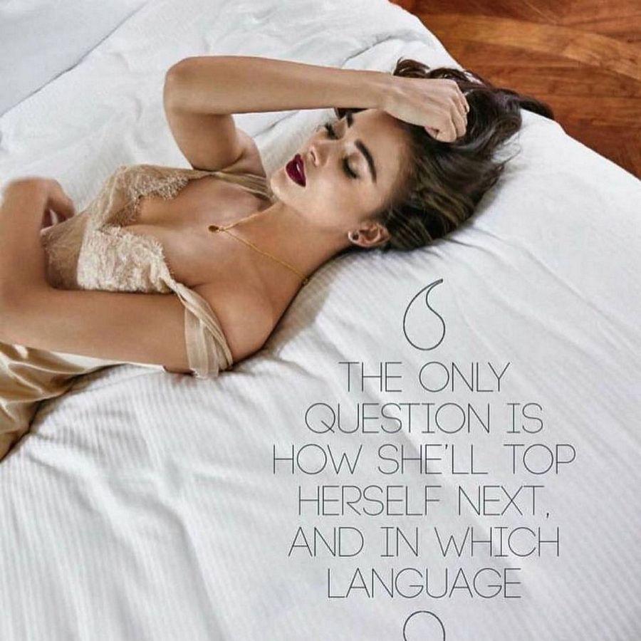 Amy Jackson HOT & SEDUCING Poses for GQ India Photos