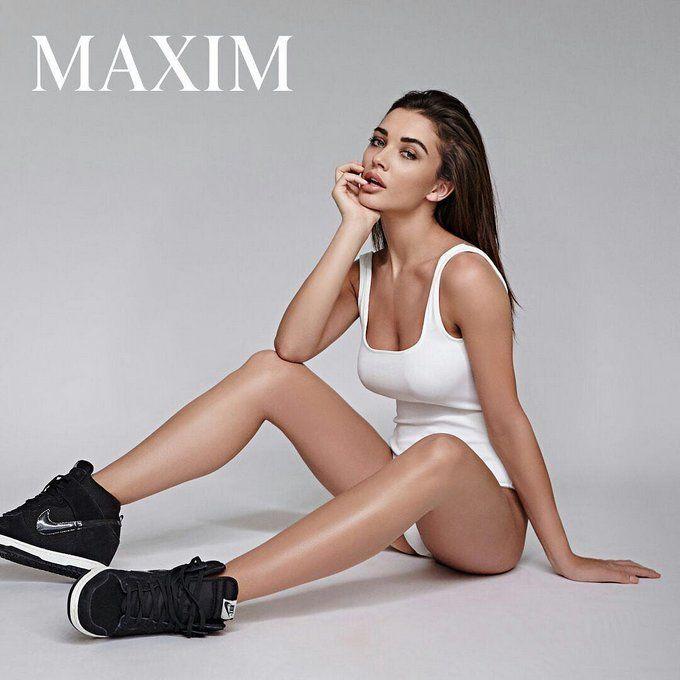 Amy Jackson poses for Maxim Photoshoot