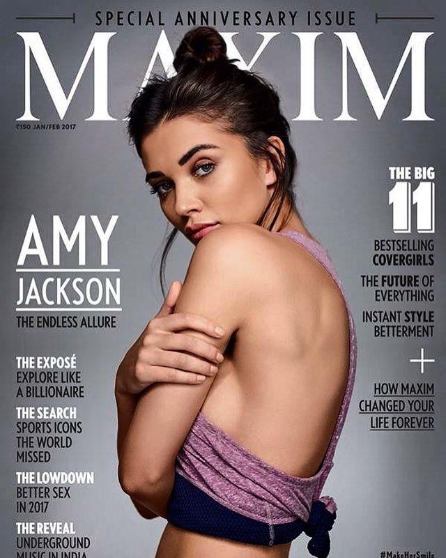 Amy Jackson poses for Maxim Photoshoot
