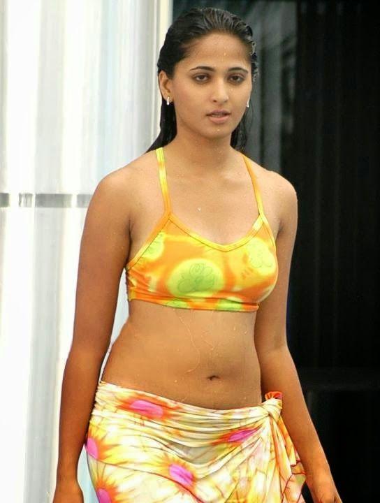 Anushka Shetty Hot & Sexy Wet Wallpapers & Bikini Images in HD