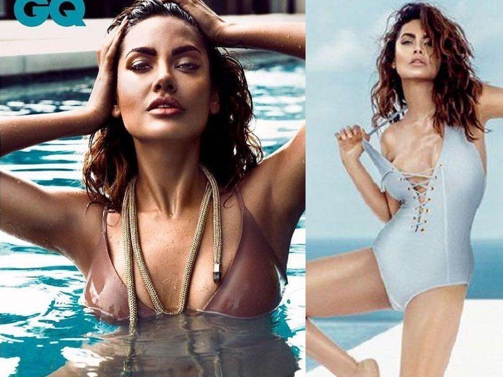 Beautiful Mumbai Actress Esha Gupta Smiling Close Up Hot & Spicy Photos