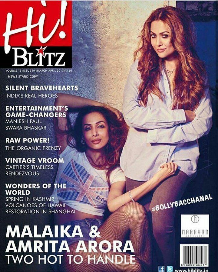 Check out Malaika Arora & Amrita Arora’s hot photoshoot pictures