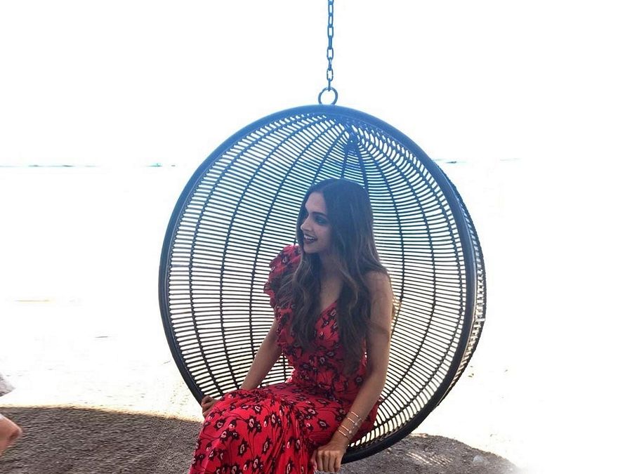 Deepika Padukone Beach side Hot stills