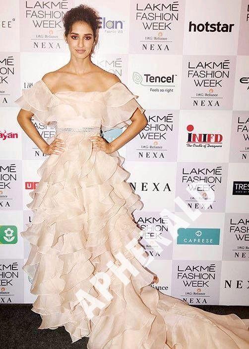 Disha Patani Oozes Oomph at LFW 2018 Ramp