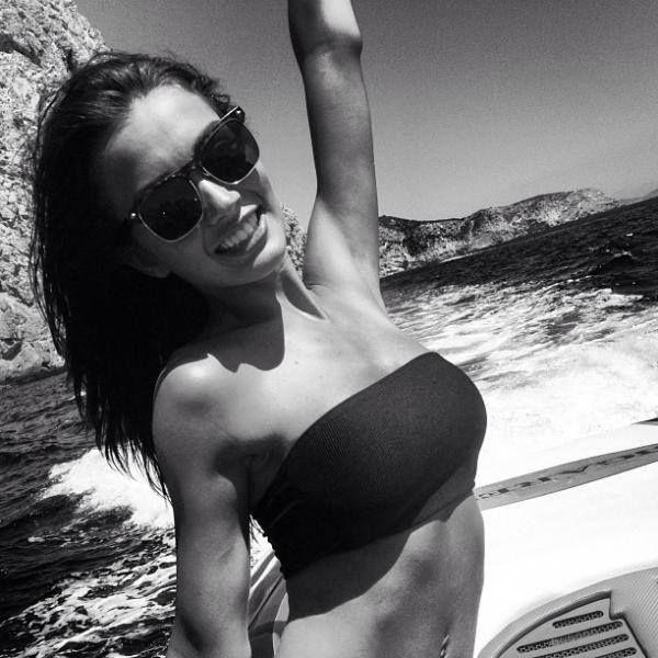 EXTREMELY HOT: British girl exposing in BIKINI & Showing Cleavage Stills