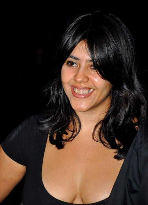 Ekta Kapoor Hot Cleavage Show