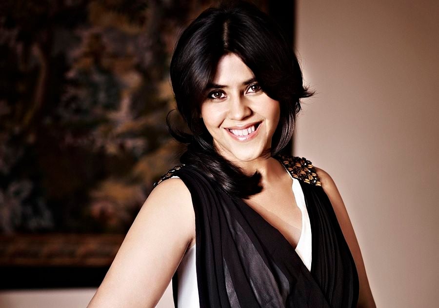 Ekta Kapoor Hot Cleavage Show