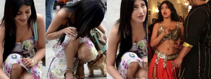 Exclusive Caught Shruti Haasan OPPS Moment in Public