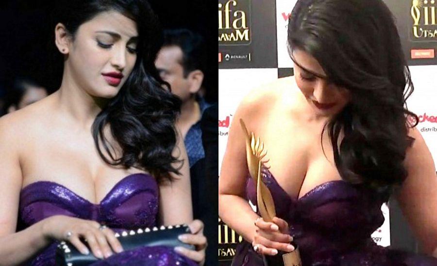 Exclusive Caught Shruti Haasan OPPS Moment in Public