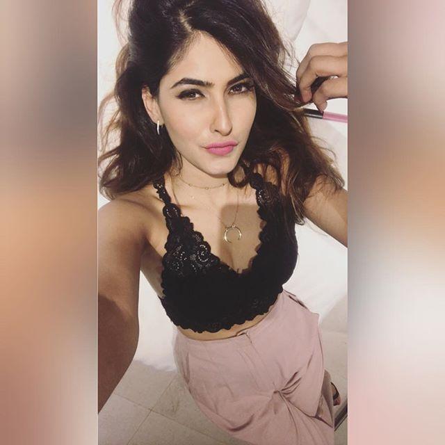 Goes Viral Karishma Sharma New Hot Bikini Photoshoot Stills 2018