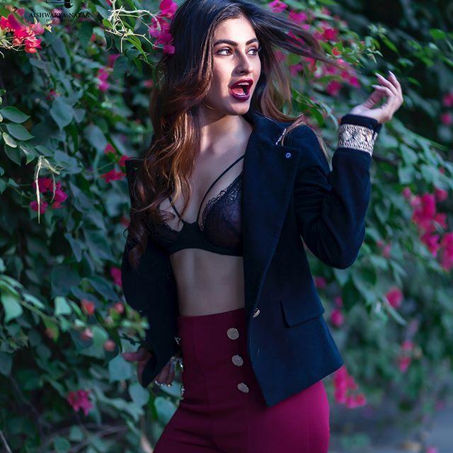 Goes Viral Karishma Sharma New Hot Bikini Photoshoot Stills 2018