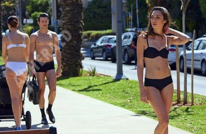 HOT PHOTOS: Gal Gadot walking in a 2-Piece Bikini on the Streets