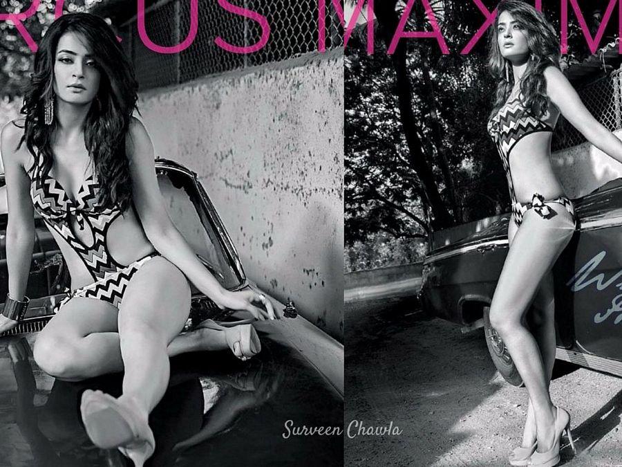 Hot & Sizzling Pics of Sensuous Surveen Chawla
