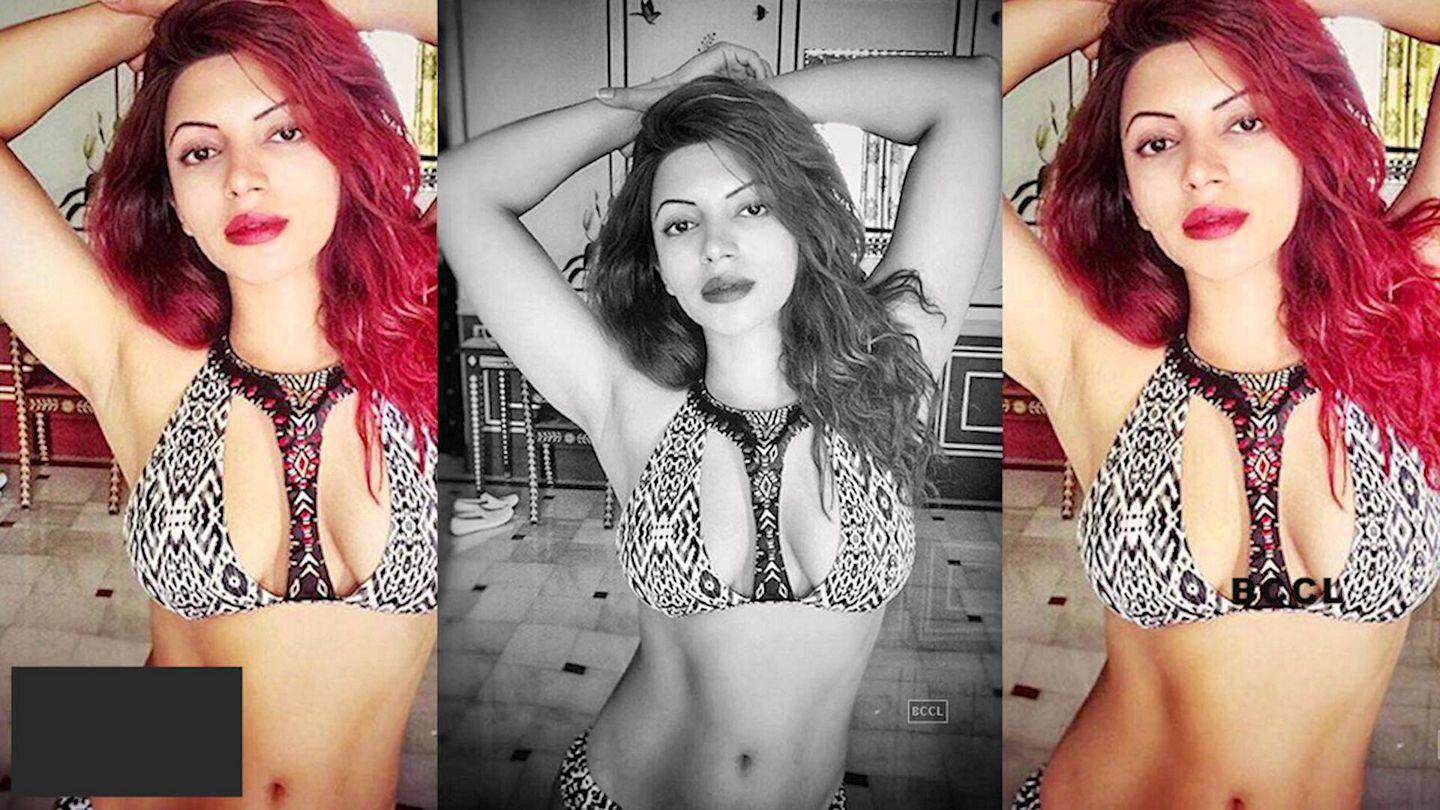 Indian Actress Shama Sikander looks extremely hot & sensuous in her Bikini Photos