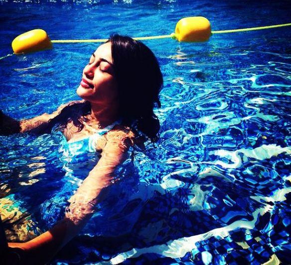 Instapics of TV hotties in Swimming Pool