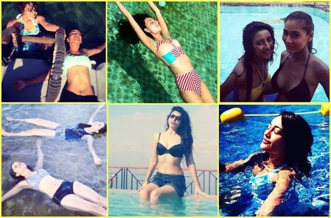 Instapics of TV hotties in Swimming Pool