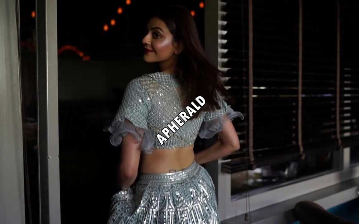 Kajal Aggarwal Hot show for Wedding Vows Magazine