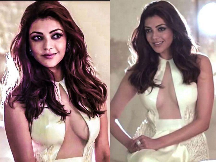 Kajal Aggarwal Stunning Hot & Spicy Cleavage Never Seen Photos