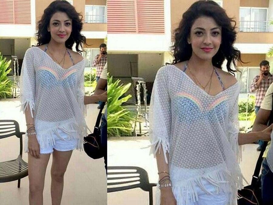 Kajal Aggarwal Stunning Hot & Spicy Cleavage Never Seen Photos