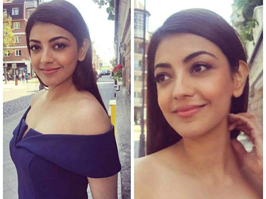 Kajal Aggarwal Stunning Hot & Spicy Cleavage Never Seen Photos