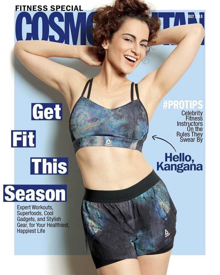 Kangana Ranaut poses for Cosmopolitan India