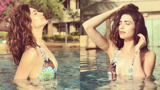 Karishma Tanna sets the internet on fire with her bikini avatar