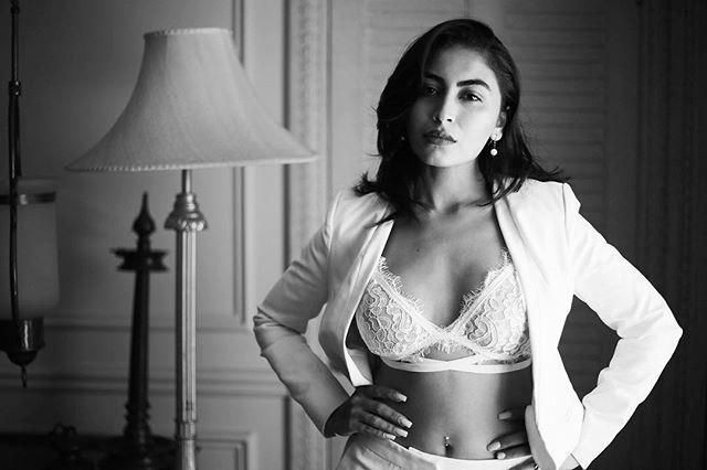 Katie Iqbal Hot & Spicy Cleavage & Bikini Photoshoot Stills