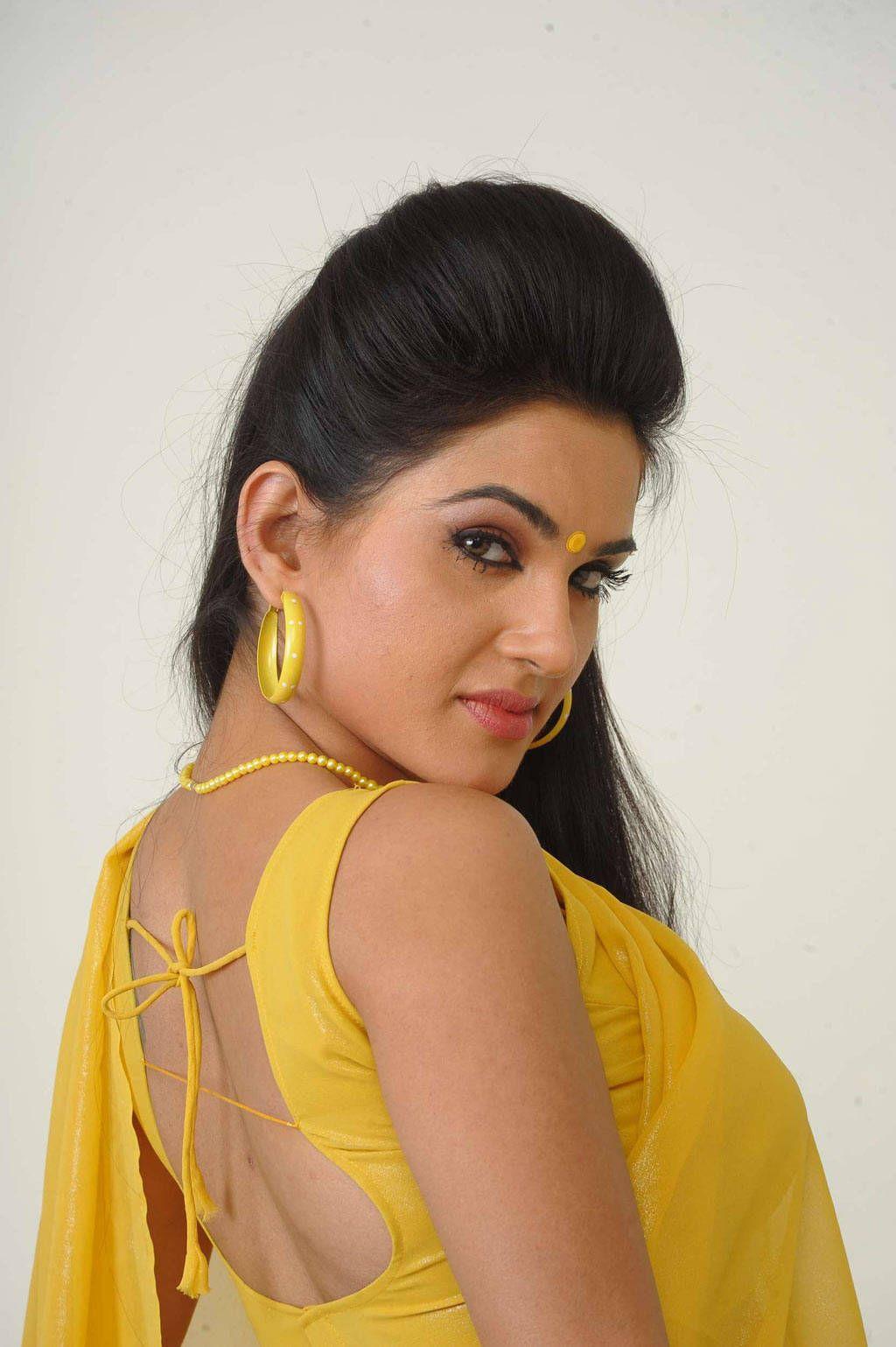 Kavya Singh Hot Photoshoot Stills in Yellow Saree