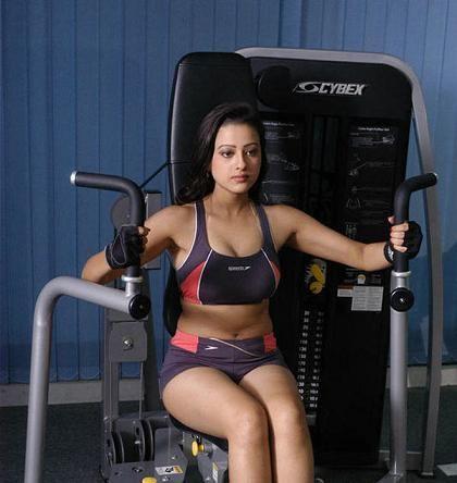 Madalasa Sharma Working out in gym SEXY Photos