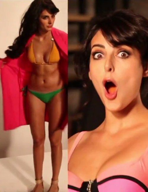 Mandana Karimi Bold Bikini Hot Photos