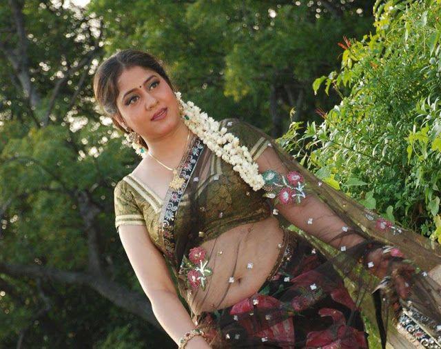 Meenakshi Kailash Hot Saree Sexy Photos