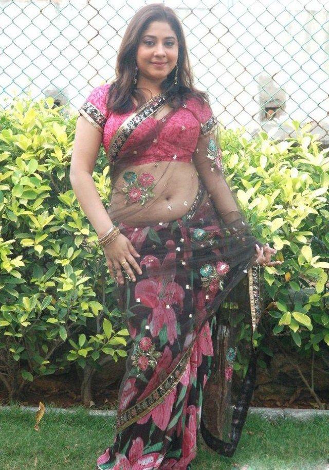 Meenakshi Kailash Hot Saree Sexy Photos