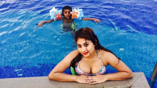 Model Piumi Hansamali Bikini Hot Photos