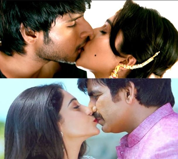 Movie Actors Lip Lock Kiss Photos