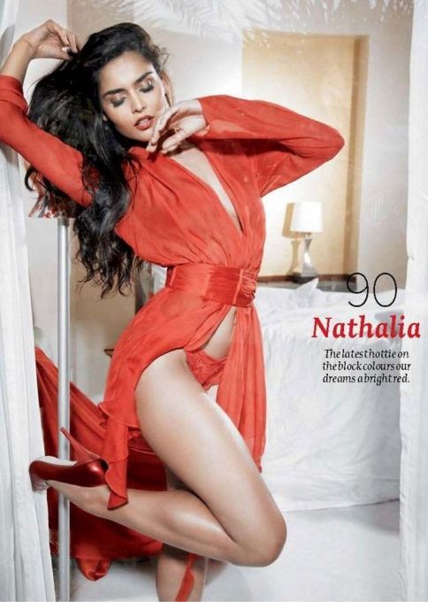 Nathalia Kaur Sizzling Bikini Latest Photos