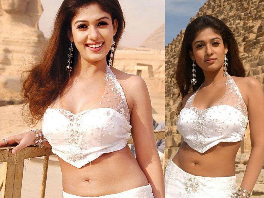 Nayanatara hot & sexy wet Navel Stills