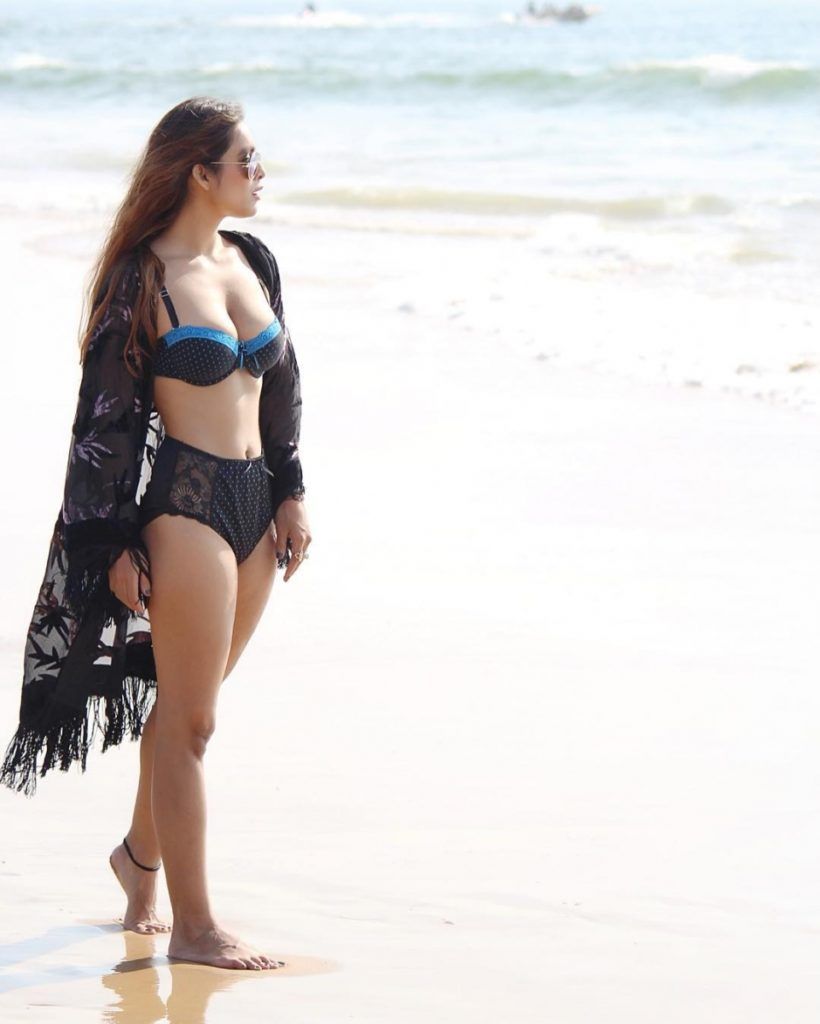 Neha Malik Hot Bikini Photoshoot