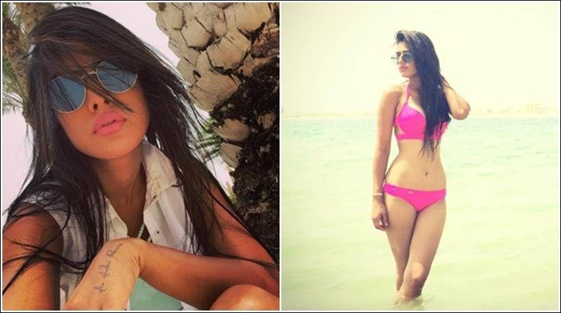 Hot Actress Nia Sharma bikini pics